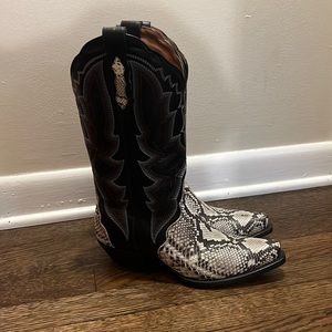 Womens Dan Post Western Cowboy Boots size 7.5 - LIKE NEW